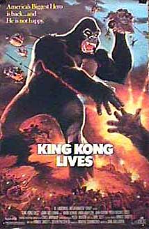 The Stupid original Poster. They should have called it BRIDE OF KONG!